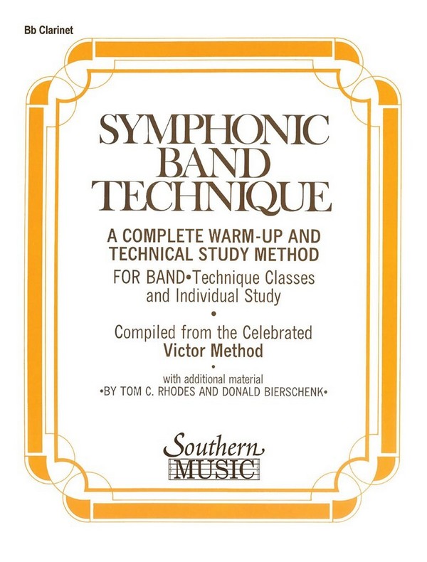 John Victor Symphonic Band Technique (Sbt)&nbsp;&nbsp;Clarinet&nbsp;&nbsp;Stimme