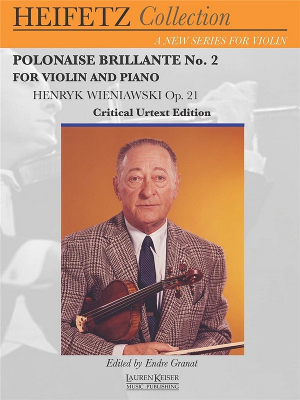 Wieniawski - Polonaise Brillante No. 2&nbsp;&nbsp;Violin&nbsp;&nbsp;Buch