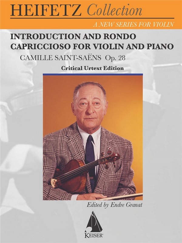 Camille Saint-Saëns, Introduction and Rondo Capriccioso, Op. 28&nbsp;&nbsp;Violine und Klavier&nbsp;&nbsp;Buch