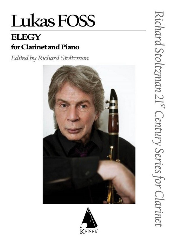 Lukas Foss, Elegy for Clarinet and Orchestra&nbsp;&nbsp;Clarinet and Orchestra&nbsp;&nbsp;Klavierauszug