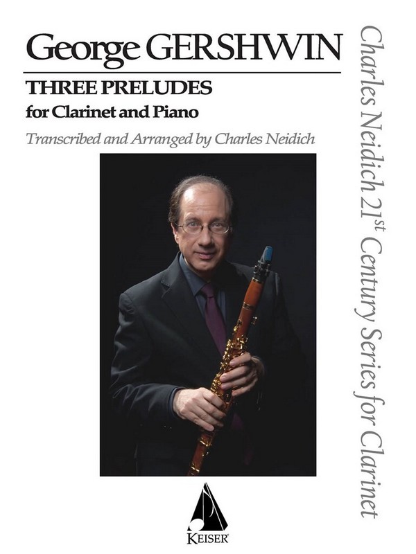 3 Preludes  for clarinet and piano  