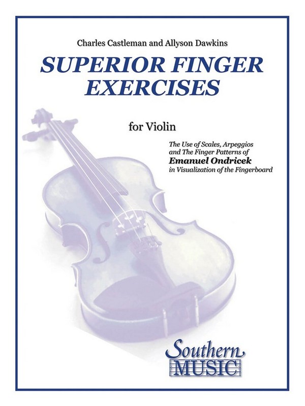 Emanuel Ondricek Superior Finger Exercises&nbsp;&nbsp;Violin&nbsp;&nbsp;Buch