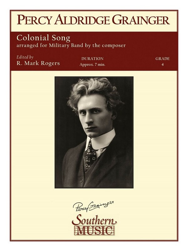 Percy Aldridge Grainger Colonial Song&nbsp;&nbsp;Concert Band&nbsp;&nbsp;Partitur