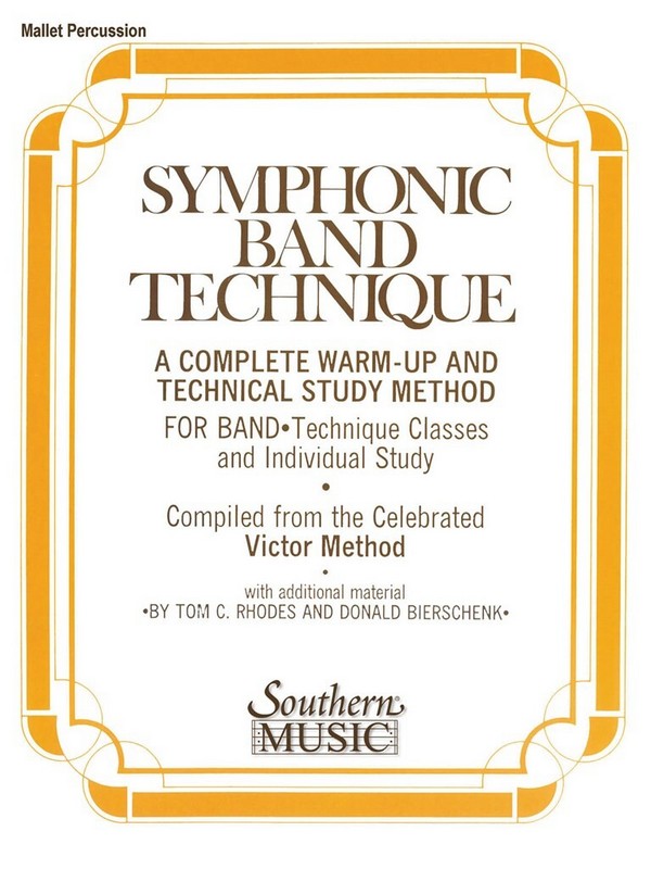 John Victor Symphonic Band Technique (Sbt)&nbsp;&nbsp;Mallet Instruments&nbsp;&nbsp;Stimme