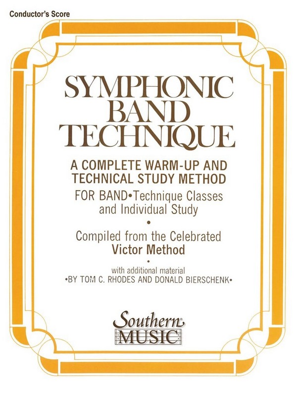 John Victor Symphonic Band Technique (Sbt)&nbsp;&nbsp;Concert Band&nbsp;&nbsp;Partitur