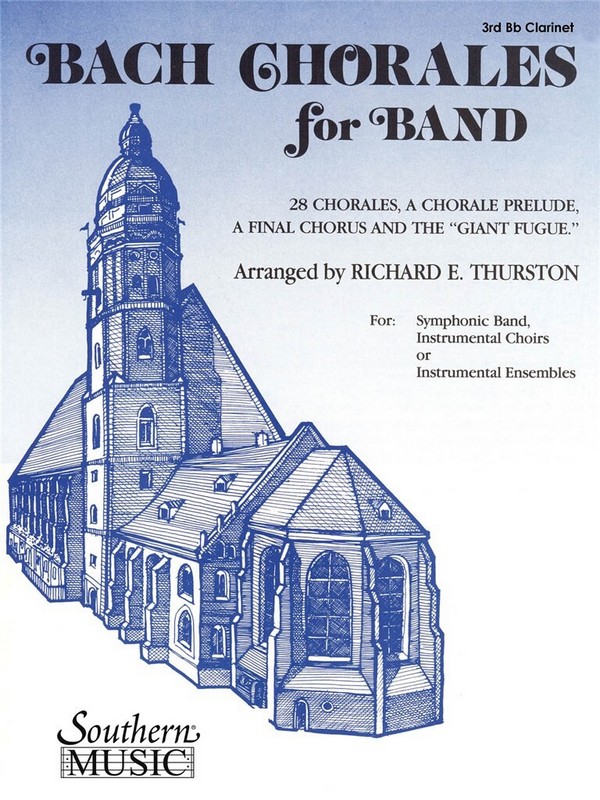 Johann Sebastian Bach Bach Chorales For Band&nbsp;&nbsp;Clarinet&nbsp;&nbsp;Stimme