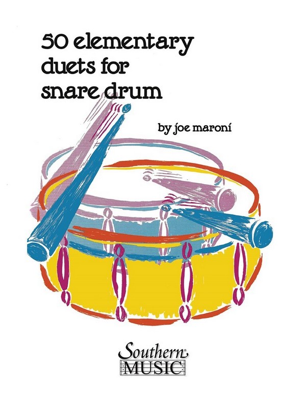Joe Maroni Fifty Elementary Duets For Snare Drum&nbsp;&nbsp;2 Snare Drums&nbsp;&nbsp;Buch