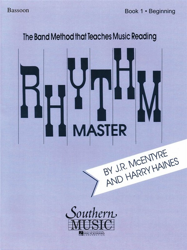 Harry Haines_J.R. McEntyre Rhythm Master, Beginning Bk. 1&nbsp;&nbsp;Fagott&nbsp;&nbsp;Stimme