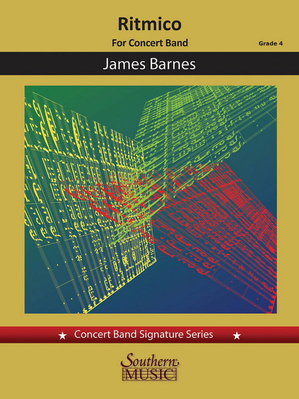 James Barnes Ritmico&nbsp;&nbsp;Concert Band&nbsp;&nbsp;Partitur
