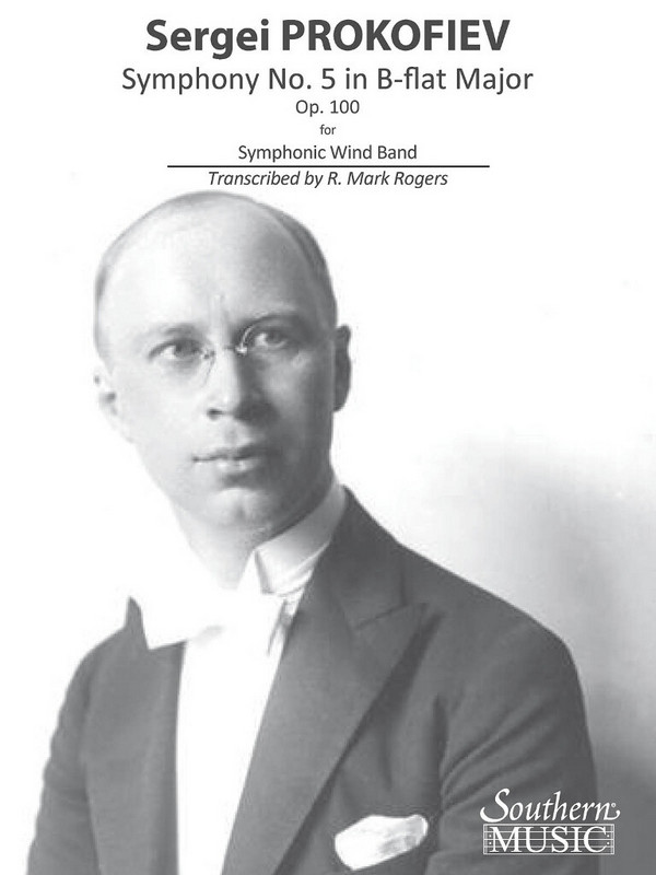 Sergei Prokofiev, Symphony No. 5 in B-flat Major, Op. 100&nbsp;&nbsp;Symphonic Wind Band&nbsp;&nbsp;Partitur