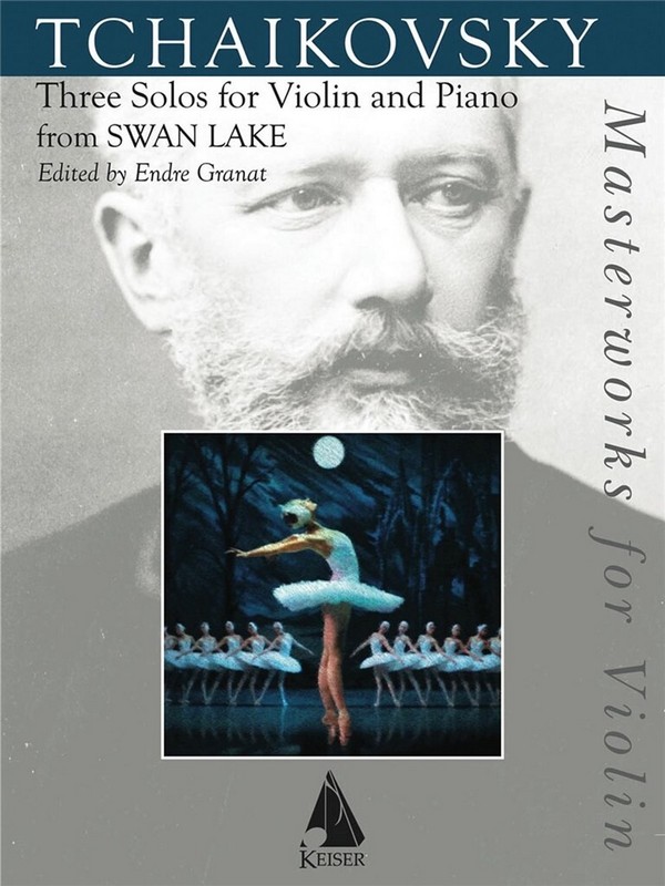 3 Solos from Swan Lake  for violin and piano  