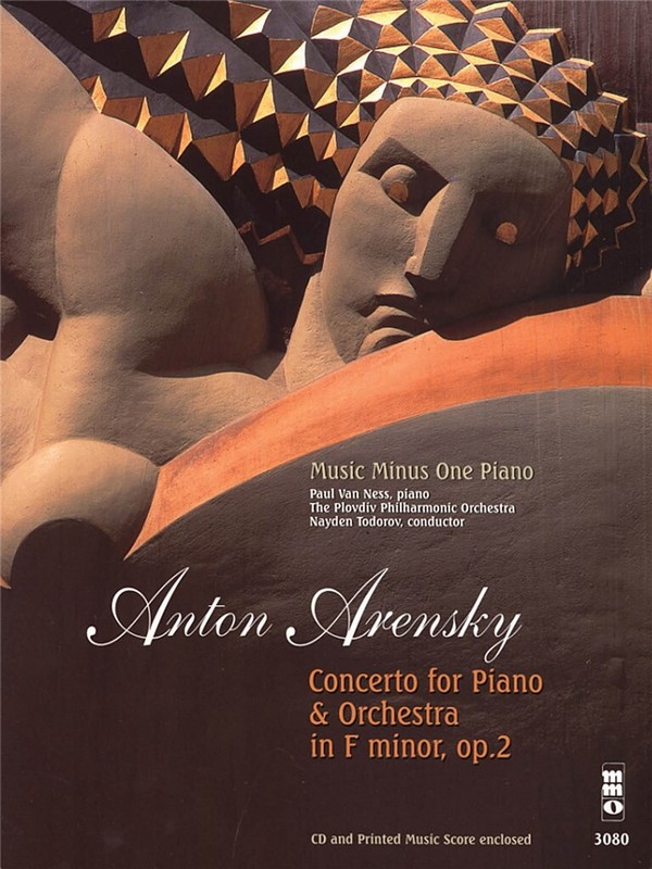 Anton Stepanovich Arensky, Concerto for Piano in F Minor, Op. 2  Klavier  Buch + 2 CDs