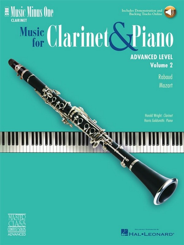 Advanced Clarinet Solos - Volume II  Clarinet  Buch + CD