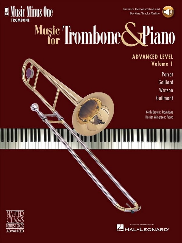 Advanced Trombone Solos vol.1 (+Online Audio)  for trombone  