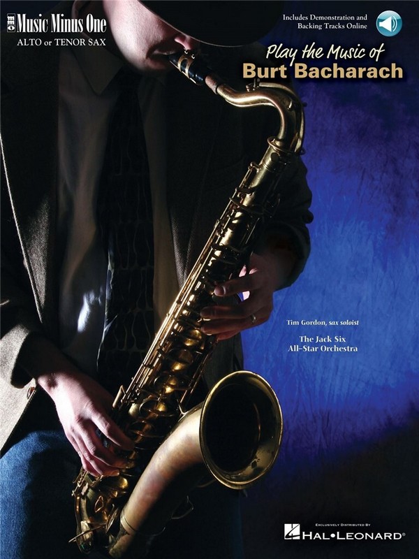 Play the Music of Burt Bacharach (+Online Audio)  for saxophone (alto/tenor)  