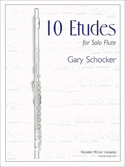 10 Etudes  for solo flute   