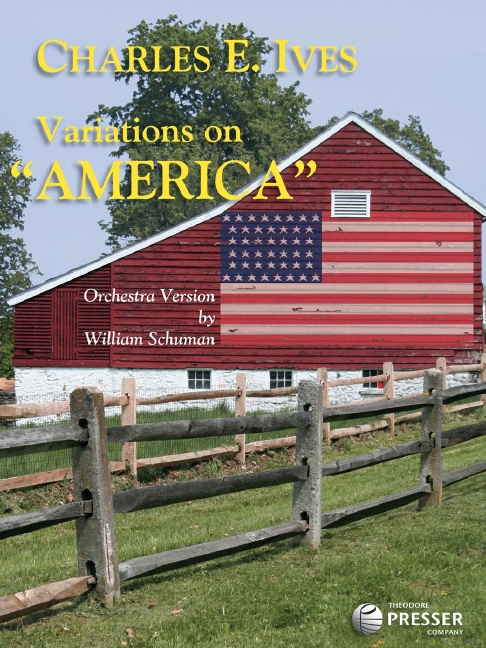 Charles Ives Variations On 'America'&nbsp;&nbsp;Blasorchester&nbsp;&nbsp;Studienpartitur