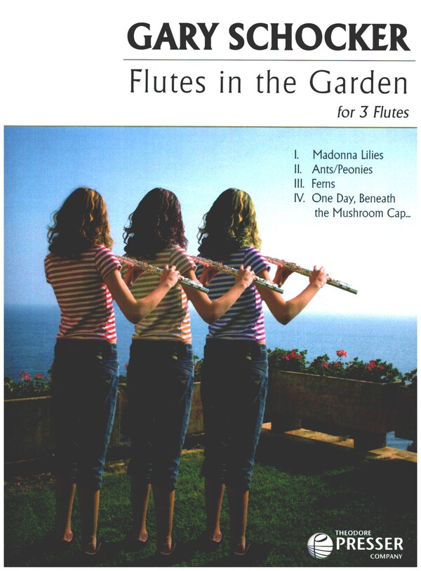 Flutes in the Garden  for 3 flutes  score and parts