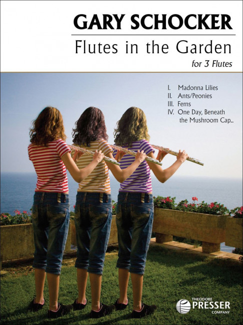 Flutes in the Garden  for 3 flutes  score and parts