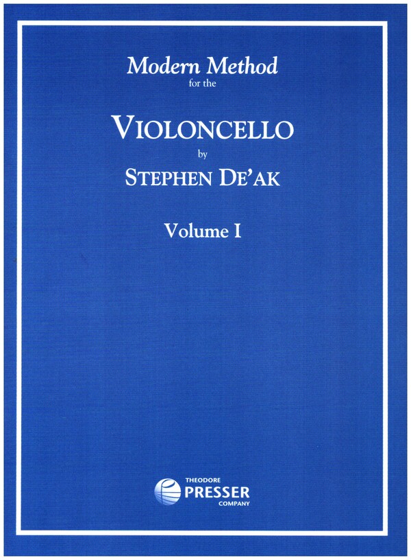 Modern Method for the Violoncello vol.1