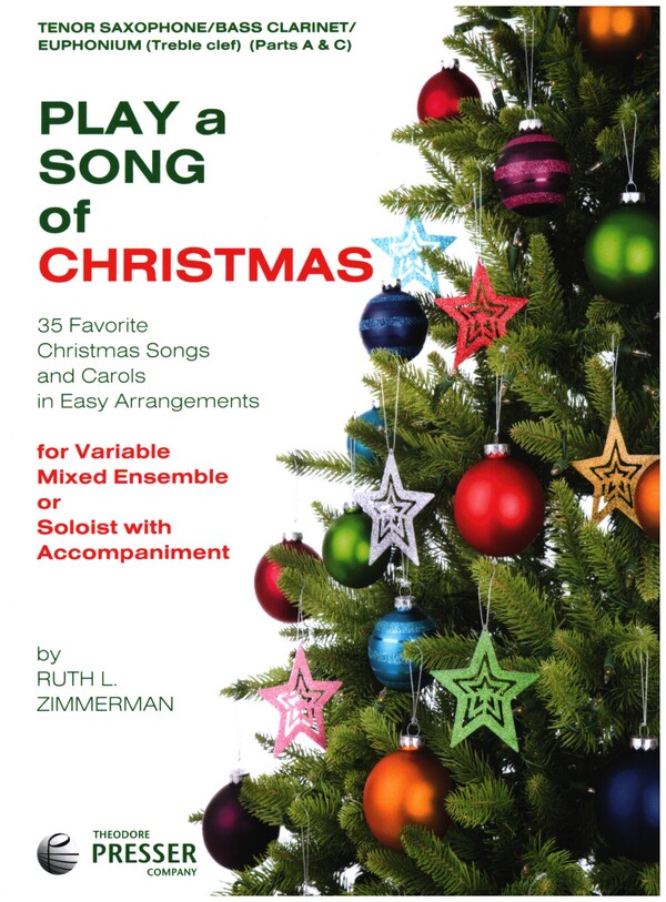 Play a Song of Christmas&nbsp;&nbsp;for tenor saxophone (bass clarinet, euphonium)&nbsp;&nbsp;