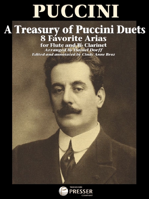 Giacomo Puccini A Treasury Of Puccini Duets&nbsp;&nbsp;Flöte und Klarinette&nbsp;&nbsp;Spielpartitur