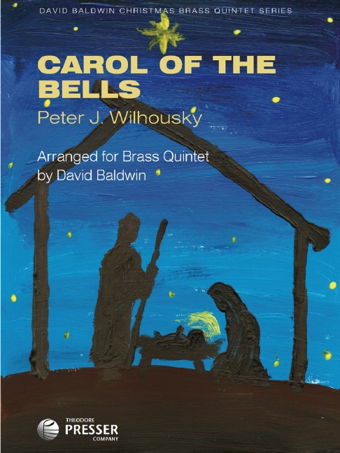 Peter Wilhousky Carol Of The Bells&nbsp;&nbsp;2 Trompeten, Horn, Posaune und Tuba&nbsp;&nbsp;Partitur und Stimmen