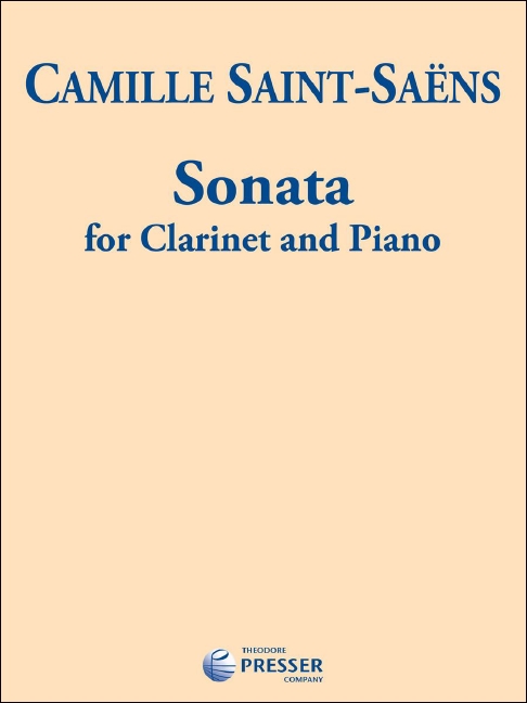 Sonata op.167&nbsp;&nbsp;for clarinet and piano&nbsp;&nbsp;Klavierauszug mit Solostimme