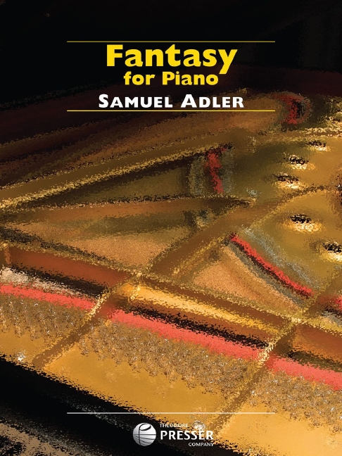 Samuel Adler Fantasy&nbsp;&nbsp;Klavier&nbsp;&nbsp;Solostimme