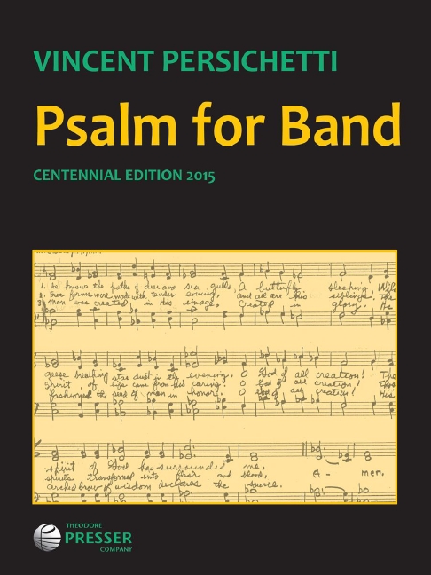 Vincent Persichetti Psalm for Band&nbsp;&nbsp;sinfonisches Blasorchester&nbsp;&nbsp;Partitur und Stimmen