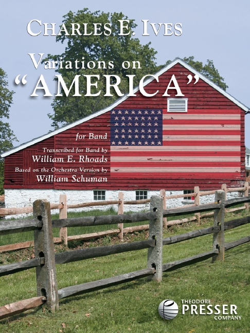 Charles Ives Variations On 'America' for Band&nbsp;&nbsp;sinfonisches Blasorchester&nbsp;&nbsp;Partitur und Stimmen