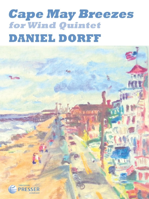 Daniel Dorff Cape May Breezes&nbsp;&nbsp;Bläserquintett&nbsp;&nbsp;Partitur und Stimmen