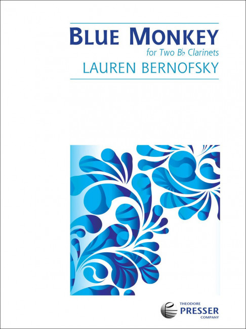 Blue Monkey&nbsp;&nbsp;for 2 clarinets&nbsp;&nbsp;score