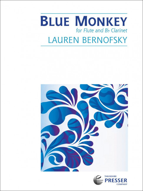 Blue Monkey&nbsp;&nbsp;for flute and clarinet&nbsp;&nbsp;score