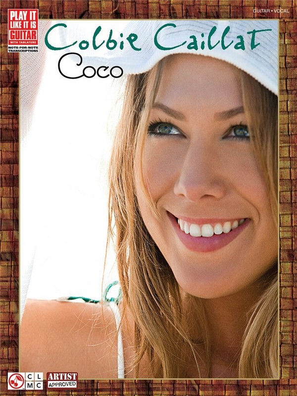 Colbie Caillat: Coco  songbook for vocal/guitar/tab  