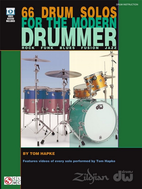 66 Drum Solos for the Modern Drummer (+Online Audio)  for drums  