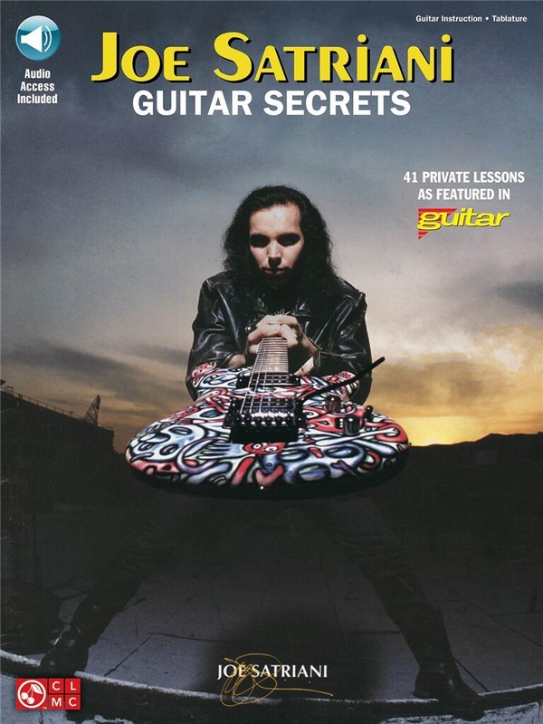 Joe Satriani - Guitar Secrets  Gitarre  Buch + Online-Audio