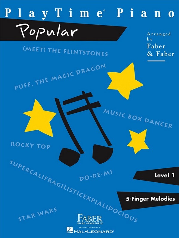 Playtime Piano - Popular Level 1&nbsp;&nbsp;for 5-finger piano&nbsp;&nbsp;