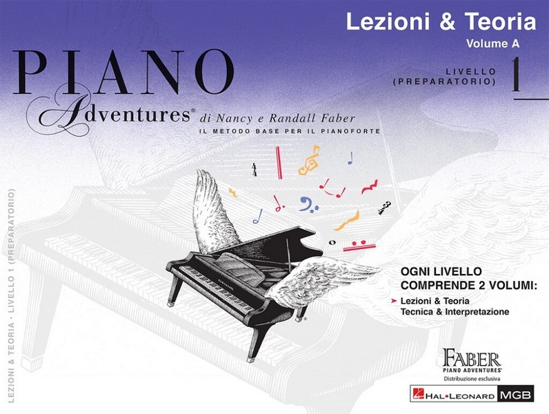 HL00244181 Piano Adventures Livello 1 - Lezioni & Teoria preparatorio  per pianoforte (it)  