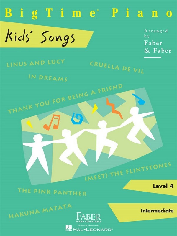 BigTime Piano Kids' Songs Level 4  Klavier  Buch