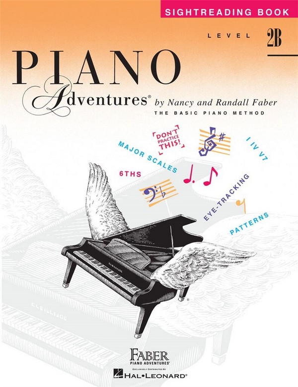 Piano Adventures Level 2B -  Sightreading Book  for piano   