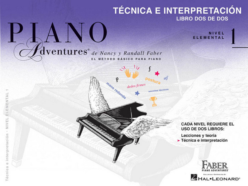 Piano Adventures: Técnica e Interpretación Nivel 1&nbsp;&nbsp;Klavier&nbsp;&nbsp;Buch