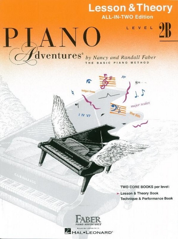Piano Adventures All-in-Two Lesson & Theory Level 2B  for piano  