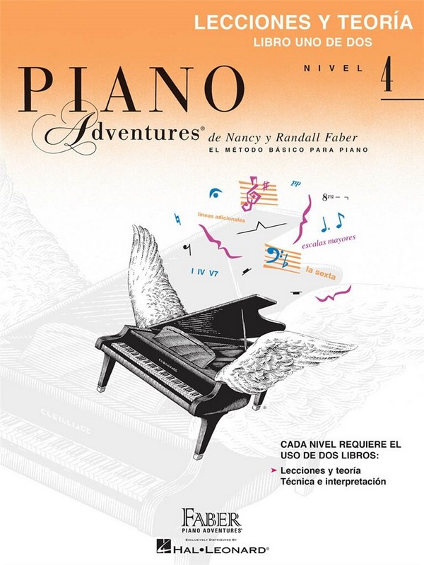 Piano Adventures: Lecciones y Teoría Nivel 4&nbsp;&nbsp;Klavier&nbsp;&nbsp;Buch