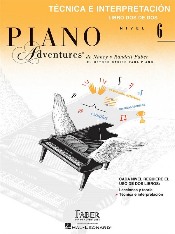 Piano Adventures: Técnica e Interpretación Nivel 6&nbsp;&nbsp;Klavier&nbsp;&nbsp;Buch