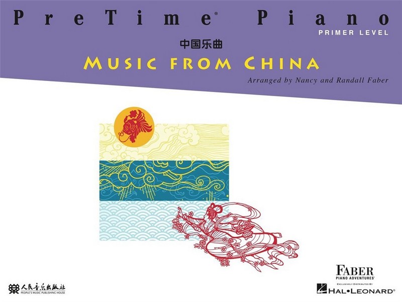 Book, PreTime Piano Music from China  Piano-Keyboard  Piano