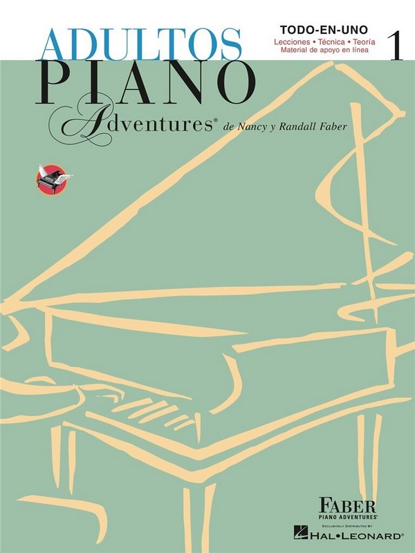 Adultos Piano Adventures Todo-en-Uno Libro 1  para piano  Book (sp)