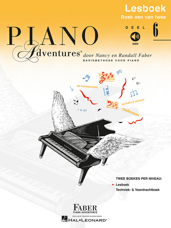 Piano Adventures: Lesboek Deel 6&nbsp;&nbsp;Klavier&nbsp;&nbsp;Buch