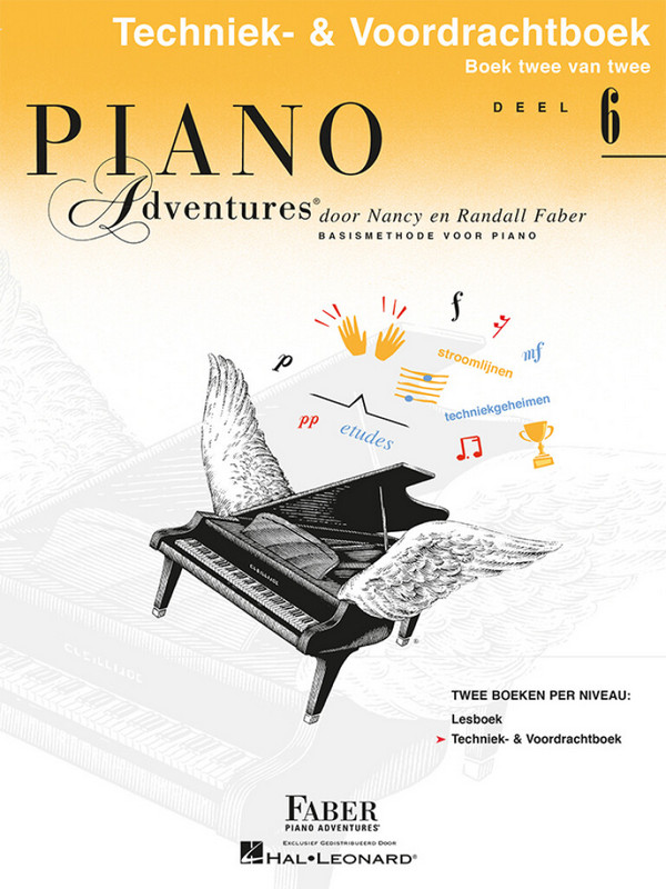 Piano Adventures Techniek- & Voordrachtboek Deel 6&nbsp;&nbsp;Klavier&nbsp;&nbsp;Buch