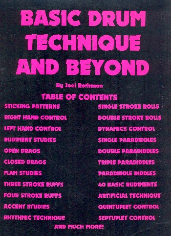 Basic Drum Technique and Beyond&nbsp;&nbsp;for drum set&nbsp;&nbsp;